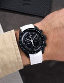 MoonSwatch Mission to The Moonphase - New Moon (Rubber Strap) - OM Luxury